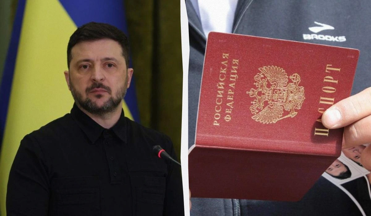 Зеленський відреагував на путінський указ про роздачу паспортів РФ у Придністров’ї